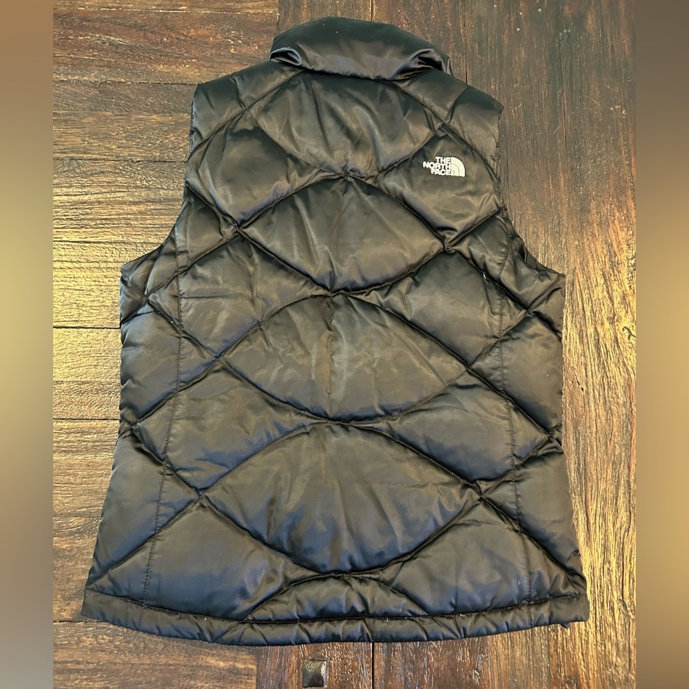 The North Face Black Quilted Women's Down Puffer Vest- 550 - Picture 5 of 9